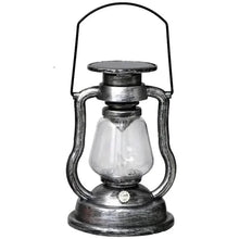 Load image into Gallery viewer, Retro Kerosene Lamp LED Horse Lantern Outdoor Waterproof Portable Rechargeable Solar Powered Flame Light
