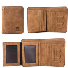 Load image into Gallery viewer, Retro Leather Card Holder for Men

