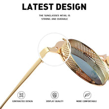 Load image into Gallery viewer, Retro Metal Round Circle Frame Sunglasses For Men New Fashionable New Round Shape Style Glasses For Women New Vintage Luxury Style Retro Sunglasses

