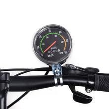 将图片加载到图库查看器，Retro Mountain Road Bike Computer Vintage Bike Speedometer Analog Classical Mechanical Odometer Durable Quality Aluminum Alloy Accurate Mechanical Odometer Speedometer For Bicycle
