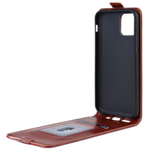 将图片加载到图库查看器，Retro PU Leather Shockproof Magnetic Wallet Flip Case Cover with Card Slot Holder for for iPhone Flip Leather Case for iPhone 12 Mini 6S 7 8+ 6 Plus Luxury Phone Cover for iPhone 11 Pro XR XS Max SE Flip Cases
