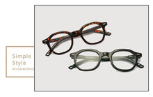 Load image into Gallery viewer, Retro Reading Eyeglasses Men Women HD Round Frame Reading Glasses Presbyopia Eyewear With Spring Hinge Vintage Round Frame Eyeglasses For Men Women  Diopter +1 1.5 2 2.5 3 3.5
