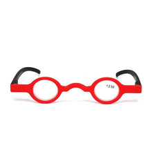 Load image into Gallery viewer, Retro Round Small Frame Reading Glasses Ultralight Clear Lens Presbyopic Glasses Eyewear Frame  Unisex For Small Round Retro Reading Glasses  For Mens And Womens
