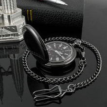 Load image into Gallery viewer, Retro Smooth Men Pocket Watch with Chain
