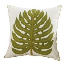 将图片加载到图库查看器，100% Cotton Embroidery Flower Pattern Pillow Cover Home Decoration Sofa Cushion Cover Housewarming Gift Pillow Case Decorative Embroidered Pillow Cover Handmade Cotton Cover For Throw Pillows Beautiful Modern Floral Patterns 45x45cm
