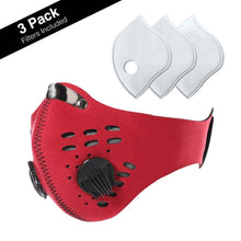 将图片加载到图库查看器，Reusable Dust Proof Mask With 3 Filters
