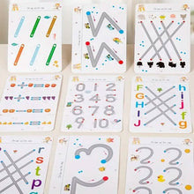 将图片加载到图库查看器，Reusable Magic Practice Workbook Set with Erasable Pen and Refills
