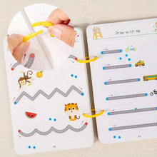 将图片加载到图库查看器，Reusable Magic Practice Workbook Set with Erasable Pen and Refills
