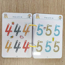 将图片加载到图库查看器，Reusable Magic Practice Workbook Set with Erasable Pen and Refills
