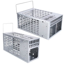 将图片加载到图库查看器，Reusable Metal Rat Cage Catch Release Continuous Capture

