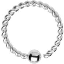 Load image into Gallery viewer, 16G 3/8" So Twisted Captive Style Seamless Ring

