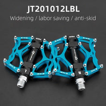将图片加载到图库查看器，Road Bike Pedals Aluminum Alloy Anti-slip Bicycle Pedals Hollow-Carved Design Pedals Bicycle Accessories Mountain Bike Pedals Flat Bicycle Pedals Platform Cycling Sealed Bearing Aluminum Pedals For Mountain Bike
