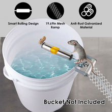 将图片加载到图库查看器，Roll Trap Log Rolling Mouse Catcher with 19.69" Mesh Ramp

