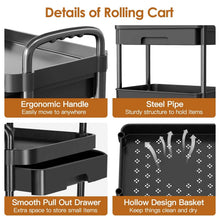 将图片加载到图库查看器，Rolling Utility Cart with Drawer
