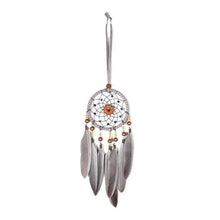 将图片加载到图库查看器，Romantic Dream Catcher Tree of Life Brown Native Handmade Traditional Dream Catcher Yin Yang 50" Long Home Decoration Feather Dream-catcher For Bedroom Wall Hanging Home Decor Wedding Party Blessing Gift
