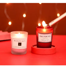 Load image into Gallery viewer, Romantic Handmade Scented Candle Candles for Home Scented Candle Fall Candles  Wick Candle Soy Candles Essential Oil Candles Plant Essential Oil Small Jar Aromatherapy Candle Travel Candles Natural Soy Wax Home Decor
