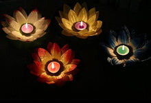 Load image into Gallery viewer, Romantic Lotus Lamps Wishing Water Floating Candle Light Birthday Wedding Party Decoration  Lotus LED Candle Floating Candle Lights Up When It Meets Water Battery Powered Flameless Candle Light Waterproof Night Light For Festival Wedding Home Garden Pond
