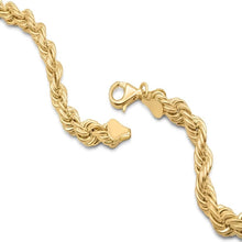 Load image into Gallery viewer, Rope Chain in Yellow Gold - 10mm
