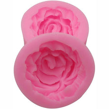 将图片加载到图库查看器，Rose Silicone Cake Mold 3D Flower Fondant Mold Cupcake Jelly Candy Chocolate Decoration Baking Tool Moulds Flower Bloom Rose Shape Silicone Fondant Soap
