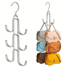 将图片加载到图库查看器，Rotatable Metal Purse Hanger Organizer
