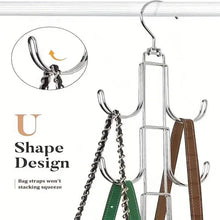 将图片加载到图库查看器，Rotatable Metal Purse Hanger Organizer
