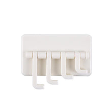 Load image into Gallery viewer, Rotating Hook Adhesive Creative Nordic Wall-mounted Bathroom Strong Hook Self Adhesive Kitchen Hanger Key Storage Home Organizer Domestic Suction Hooks Rotating Space Saving Hook Domestic Suction Hooks Rotating Space Saving Hook
