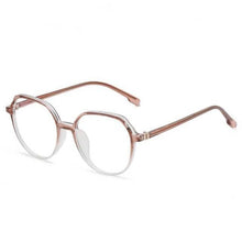 将图片加载到图库查看器，Round Frames Anti-Blue Light Optical Frame Glasses Eyewear Reading Glasses Blue Light Blocking Glasses Women And Men Retro Half Frame Anti Eyestrain Computer Gaming Glasses
