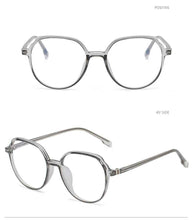 将图片加载到图库查看器，Round Frames Anti-Blue Light Optical Frame Glasses Eyewear Reading Glasses Blue Light Blocking Glasses Women And Men Retro Half Frame Anti Eyestrain Computer Gaming Glasses
