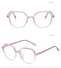 将图片加载到图库查看器，Round Frames Anti-Blue Light Optical Frame Glasses Eyewear Reading Glasses Blue Light Blocking Glasses Women And Men Retro Half Frame Anti Eyestrain Computer Gaming Glasses
