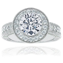 Load image into Gallery viewer, Round Halo Colored Rings
