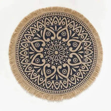 Load image into Gallery viewer, Round Mandala Placemats
