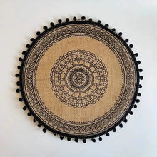 Load image into Gallery viewer, Round Mandala Placemats
