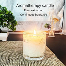 将图片加载到图库查看器，Round Scented Candle Aromatherapy Candle With Essential Oil For Stress Relief Smoke-Free Strong Fragrance Long Lasting Candles For Bath Home Women Creative Holiday Gift Box Set Soy Wax Household Scented Candle
