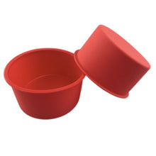 Load image into Gallery viewer, Round Shape Moulds Food Grade Silicone Baking Mold Cake Ice Creams Chocolates Molds High Quality And Safety Silicone Cake Mold Baking Pan Round 4 Inch Non-Stick Bakeware Pan Reusable Cake Pan
