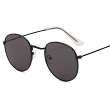 将图片加载到图库查看器，Round Style New Oval And Retro Shape  Sunglasses For Women New Elegant Design Eyewear For Women Men Small &amp; New Round Glasses For Men &amp; Women

