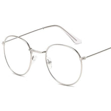 将图片加载到图库查看器，Round Style New Oval And Retro Shape  Sunglasses For Women New Elegant Design Eyewear For Women Men Small &amp; New Round Glasses For Men &amp; Women
