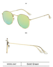 将图片加载到图库查看器，Round Style New Oval And Retro Shape  Sunglasses For Women New Elegant Design Eyewear For Women Men Small &amp; New Round Glasses For Men &amp; Women
