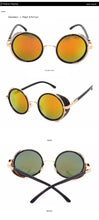 Load image into Gallery viewer, Round Vintage Sunglasses Retro Eyewear Style Sunglasses For Women New Retro Shape Coating Sunglasses For Men New Round Shape  Sunglasses &amp; Classic Design Sunglasses
