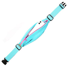 Load image into Gallery viewer, Running Belt Adjustable Waist Pack and Phone Holder with Reflective Zipper
