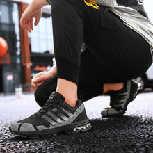 Load image into Gallery viewer, Running Mens Sport Elegant Sneakers Air Cushion Sneakers Lace Up Low Top Jogging Shoes Man Athletic Footwear Breathable Comfortable Athletic Running Sneakers
