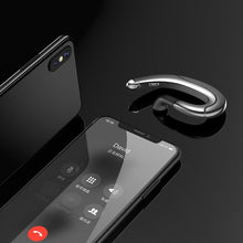 将图片加载到图库查看器，Running Sports Earphone BoneBluetooth Headphones True Wireless Earbuds with Charging Case IPX7 Waterproof Stereo Sound Earphones Built-in Mic in-Ear Headsets Deep Bass Conduction Ear Hook Bluetooth 5.0 HiFi Stereo Wireless Earphone Headset For  Headsets
