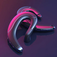 将图片加载到图库查看器，Running Sports Earphone BoneBluetooth Headphones True Wireless Earbuds with Charging Case IPX7 Waterproof Stereo Sound Earphones Built-in Mic in-Ear Headsets Deep Bass Conduction Ear Hook Bluetooth 5.0 HiFi Stereo Wireless Earphone Headset For  Headsets
