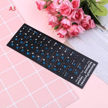 Load image into Gallery viewer, Russian Keyboard Cover Stickers For Laptop PC Keyboard Standard Letter Layout Keyboard Covers Film Silicone Skin Keyboard Covers For Laptops
