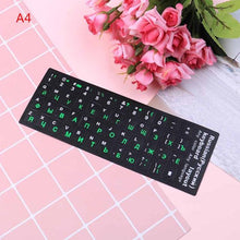 Load image into Gallery viewer, Russian Keyboard Cover Stickers For Laptop PC Keyboard Standard Letter Layout Keyboard Covers Film Silicone Skin Keyboard Covers For Laptops
