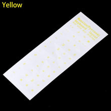 Load image into Gallery viewer, Russian Letters Transparent PVC Keyboard Stickers Waterproof Self-adhesive Multicolor Cover Sticker Keyboard Protector Stickers
