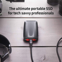 将图片加载到图库查看器，Samsung X5 Portable SSD 1TB
