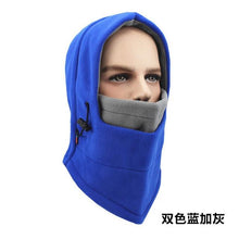 将图片加载到图库查看器，Sally Face Mask Full Face Mask Fleece Cap Balaclava Neck Warmer Hood Winter Sports Ski Men Women Tactical Mask Men Mask Sun Balaclava Shawl Women Winter Hat Soft Knitted Hooded Neck Collar Cap Beanie Hat Warm Scarf Unisex Bonnet Hooded Scarf Hat
