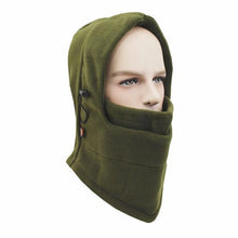将图片加载到图库查看器，Sally Face Mask Full Face Mask Fleece Cap Balaclava Neck Warmer Hood Winter Sports Ski Men Women Tactical Mask Men Mask Sun Balaclava Shawl Women Winter Hat Soft Knitted Hooded Neck Collar Cap Beanie Hat Warm Scarf Unisex Bonnet Hooded Scarf Hat
