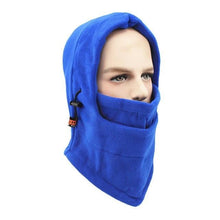 将图片加载到图库查看器，Sally Face Mask Full Face Mask Fleece Cap Balaclava Neck Warmer Hood Winter Sports Ski Men Women Tactical Mask Men Mask Sun Balaclava Shawl Women Winter Hat Soft Knitted Hooded Neck Collar Cap Beanie Hat Warm Scarf Unisex Bonnet Hooded Scarf Hat
