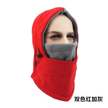 将图片加载到图库查看器，Sally Face Mask Full Face Mask Fleece Cap Balaclava Neck Warmer Hood Winter Sports Ski Men Women Tactical Mask Men Mask Sun Balaclava Shawl Women Winter Hat Soft Knitted Hooded Neck Collar Cap Beanie Hat Warm Scarf Unisex Bonnet Hooded Scarf Hat
